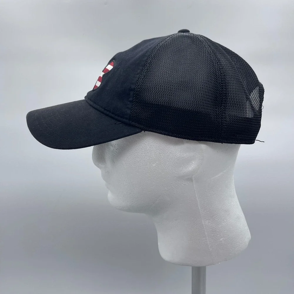 Under Armour 1254276-001 Unisex OSFA Cal Black Freedom Flag Mesh Trucker Hat